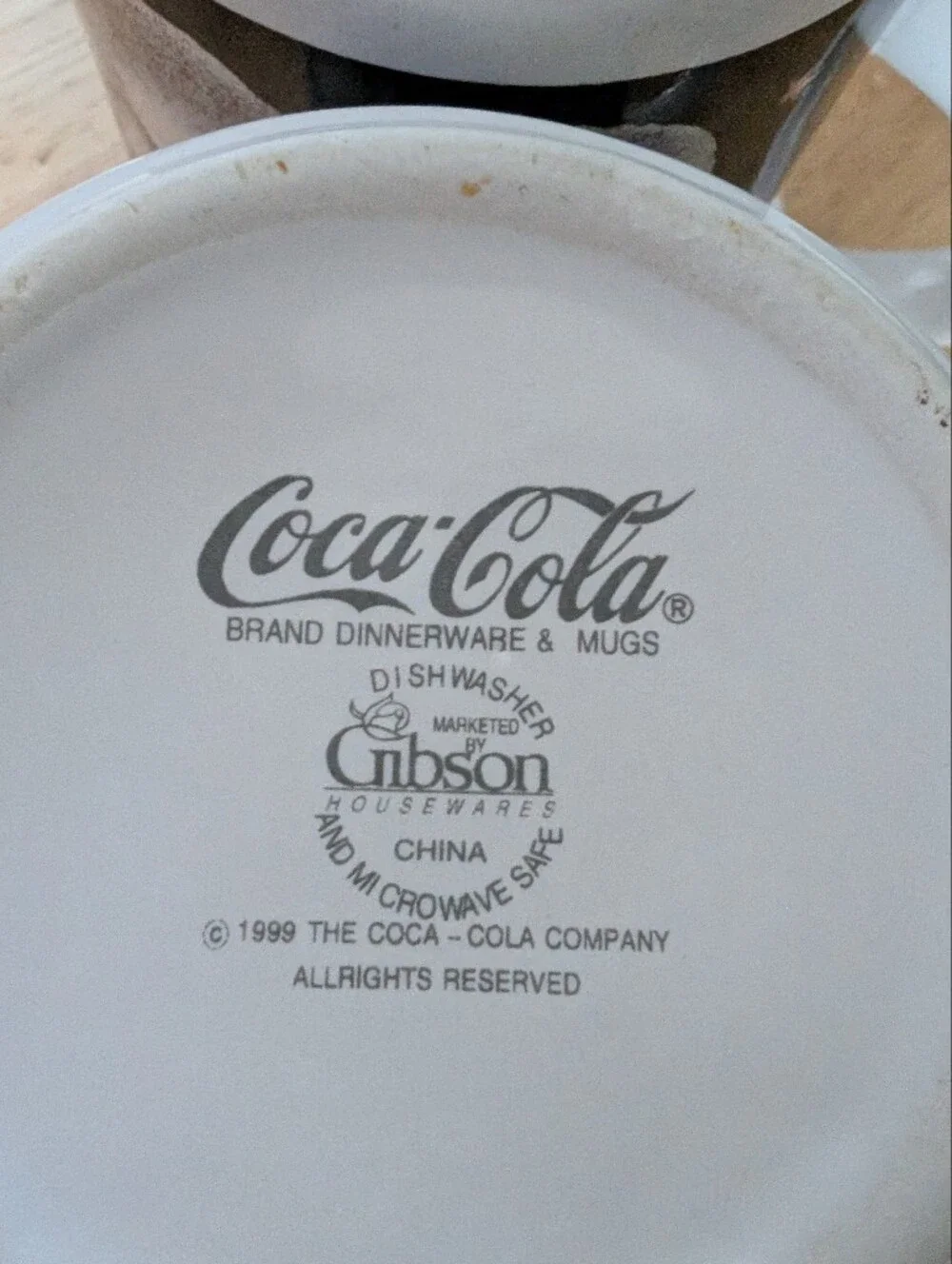 Vintage Gibson Coca Cola Polar Bear Mugs Cups